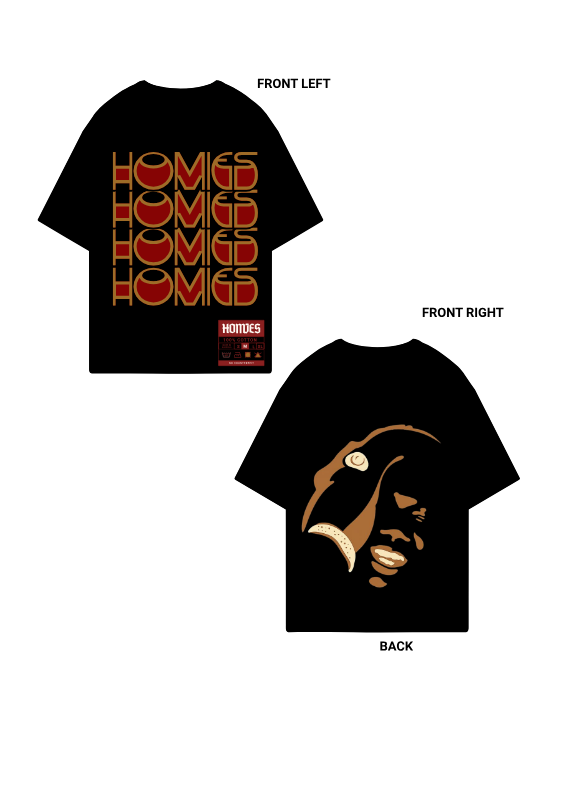 Repeat Logo Tee — Homies